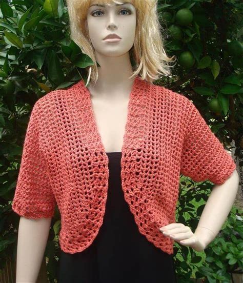 free crochet summer shrug patterns.